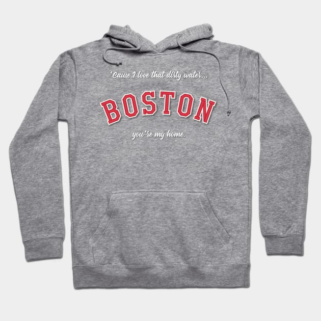 Boston - Dirty Water Hoodie by armando1965